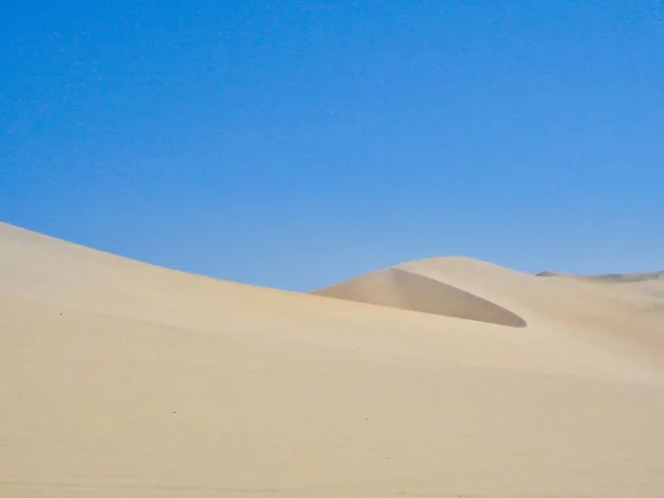 Peru Scenic Huacachina Desert Hills Dunes — Stock Photo, Image
