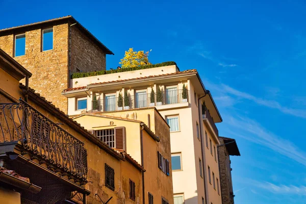 Florence Streets Landmark Bridge Ponte Vecchio — Stock Photo, Image