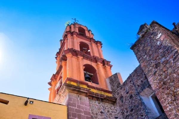 San Felipe Neri Templom Oratirio San Miguel Allende Történelmi Belvárosában — Stock Fotó