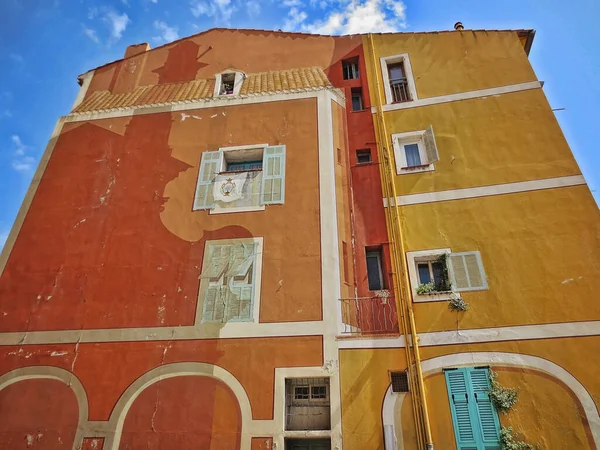 Ruas Villefranche França — Fotografia de Stock