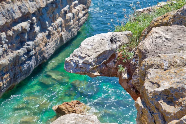 Scénická Tlama Pekla Boca Inferno Soutěska Cascais Portugalsko — Stock fotografie