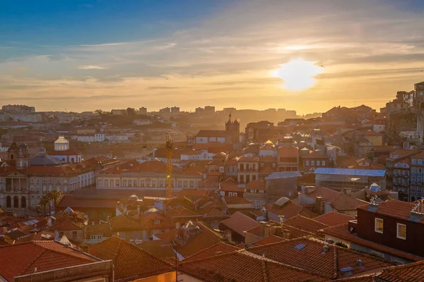 Belles Colorées Rues Porto Près Rio Douro — Photo