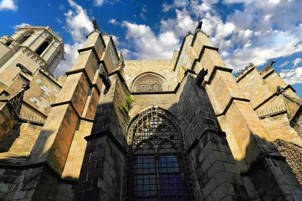 Barcelona España Catedral Barcelona Las Ramblas — Foto de Stock