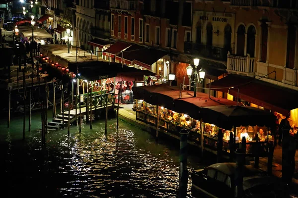 Venecia Italia Abril 2017 Puente Rialto Venecia — Foto de Stock