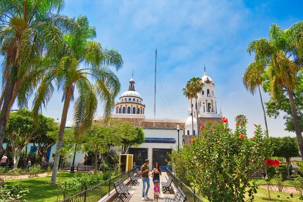 Guadalajara Tlaquepaque Μεξικό Απριλίου 2018 Γραφικές Εκκλησίες Tlaquepaque Κατά Διάρκεια — Φωτογραφία Αρχείου