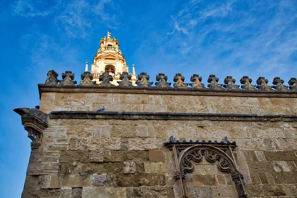 Cathédrale Mezquita Par Une Journée Ensoleillée Cœur Centre Historique Cordoue — Photo