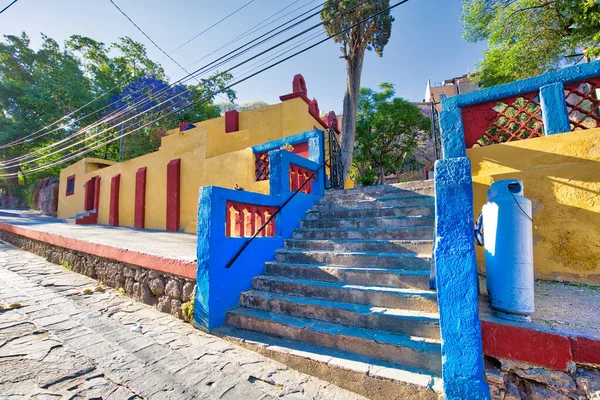Guanajuato Meksyk Malownicze Ulice Starego Miasta — Zdjęcie stockowe