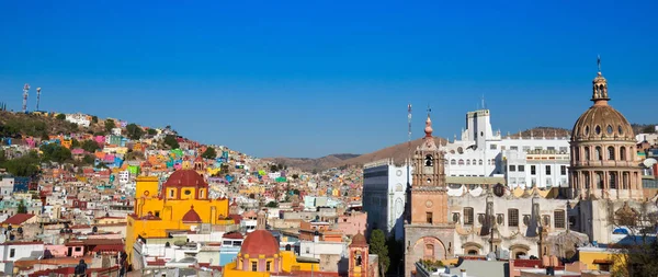 Guanajuato México Pintorescas Calles Coloridas Del Casco Antiguo — Foto de Stock