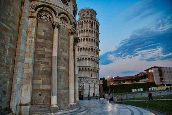 Pisa Italy October 2017 Scenic View Leaning Tower Pisa Nearby — Stock Photo, Image