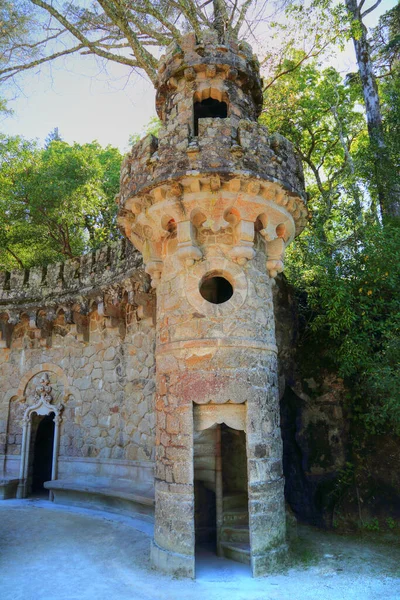 Aussichtsreiche Burg Quinta Regaleira — Stockfoto