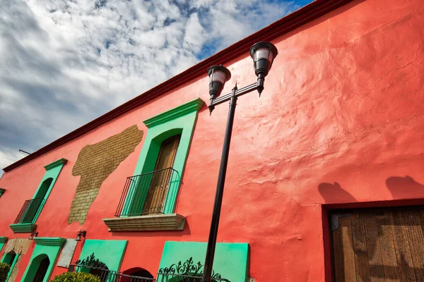 Oaxaca Escénicas Calles Ciudad Vieja Coloridos Edificios Coloniales Centro Histórico — Foto de Stock