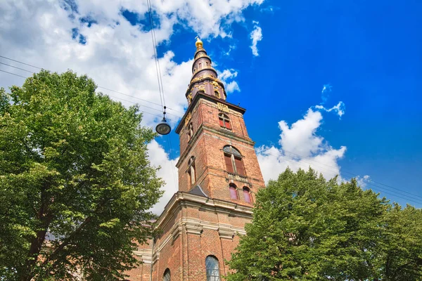 Kopenhagen Gereja Penyelamat Kita — Stok Foto