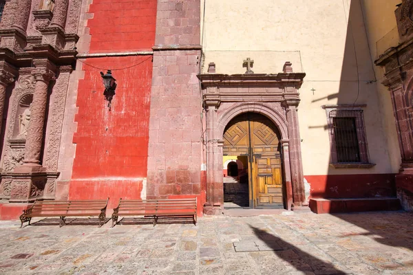 San Felipe Neri Templom Oratirio San Miguel Allende Történelmi Belvárosában — Stock Fotó