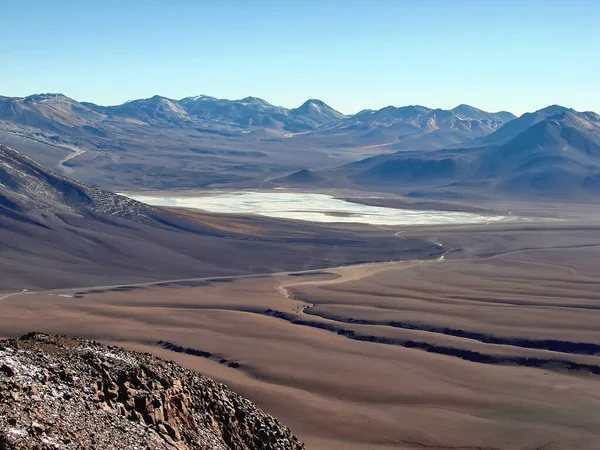 Landschaften Der Nähe Von Cerro Toco Chile — Stockfoto