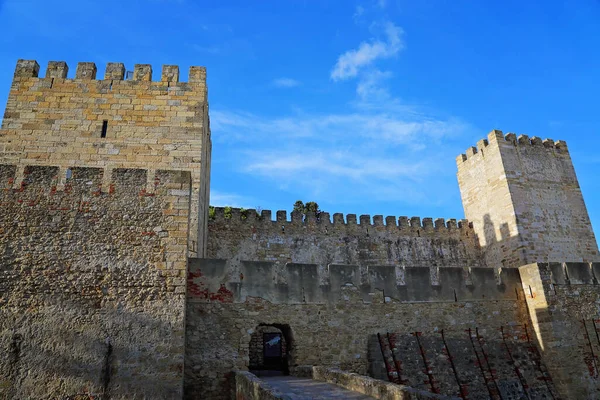 Lisboa Castelo São Jorge — Fotografia de Stock