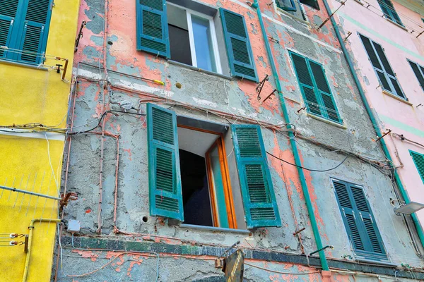 Italia Hermosas Calles Vernazza — Foto de Stock