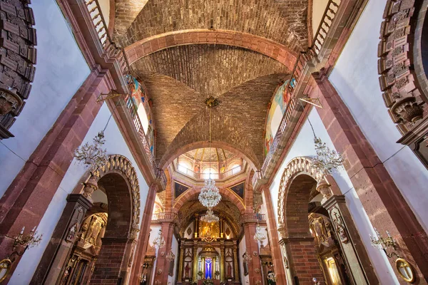 San Miguel Allende México Diciembre 2018 Landmark Parroquia San Miguel — Foto de Stock