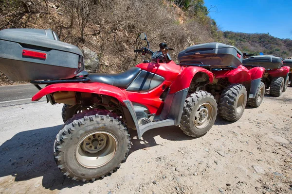 Offroad Atv Turer Och Äventyr Puerto Vallarta Som Ger Vacker — Stockfoto