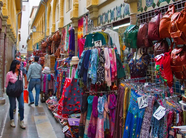 Granada Spain October 2017 Narrow Granada Streets Historic City Center — Stock Photo, Image