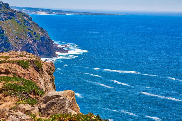 Cehennem Ağzı Boca Inferno Geçidi Cascais Portekiz — Stok fotoğraf