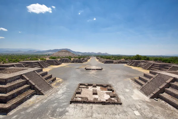 Teotihuacan Piramitleri Mexico City Yakın Bir Yerde — Stok fotoğraf