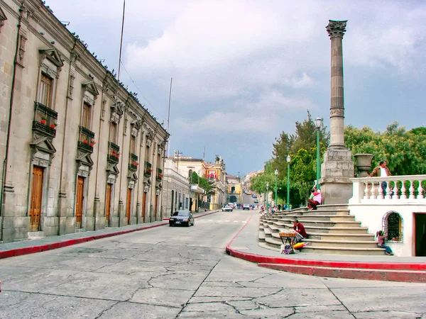 Quetzaltenango Guatemala Janeiro 2017 Quetzaltenango Central Plaza Ruas Centro Histórico — Fotografia de Stock