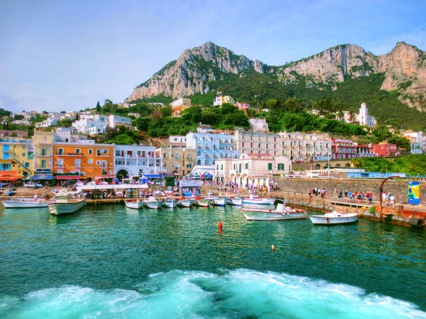 Anacapri イタリア 2014年8月20日 風景カプリ海岸線 — ストック写真