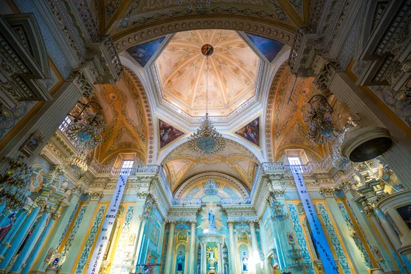 Guanajuato Messico Aprile 2019 Interni Basilica Nostra Signora Guanajuato Basilica — Foto Stock