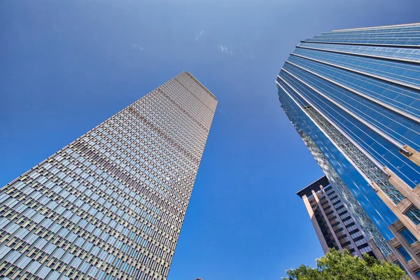 Boston Usa October 2018 Boston Center Street Landmark Prudential Tower — стокове фото