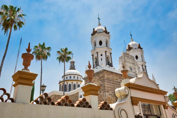 Tlaquepaque Igrejas Cênicas Marco Histórico Centro Cidade — Fotografia de Stock