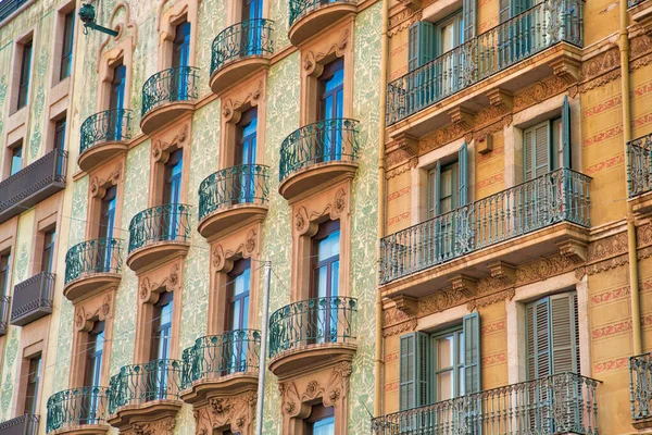 Barcelona Ruas Centro Histórico — Fotografia de Stock