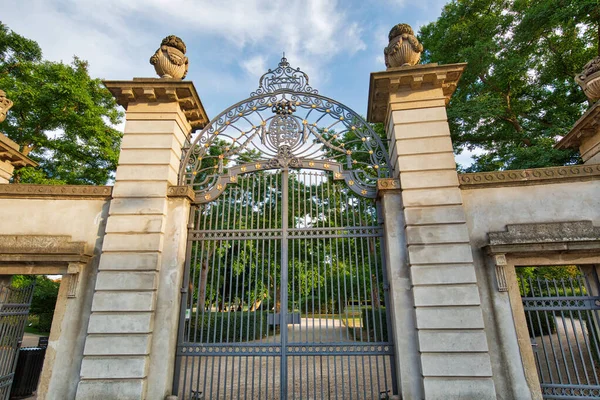 Copenhagen Famous Rosenborg Castle Gardens — Stock Photo, Image