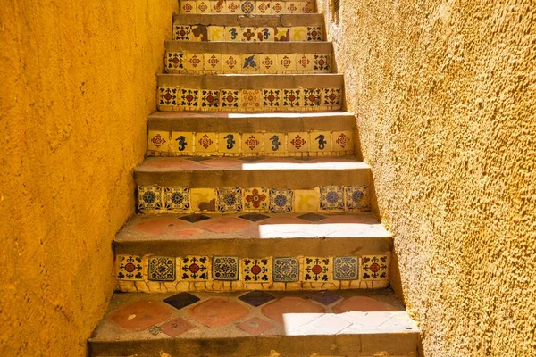 México Coloridos Edificios Calles San Miguel Allende Centro Histórico Ciudad — Foto de Stock