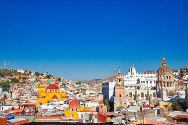 Guanajuato Panorama Cénico Cidade — Fotografia de Stock