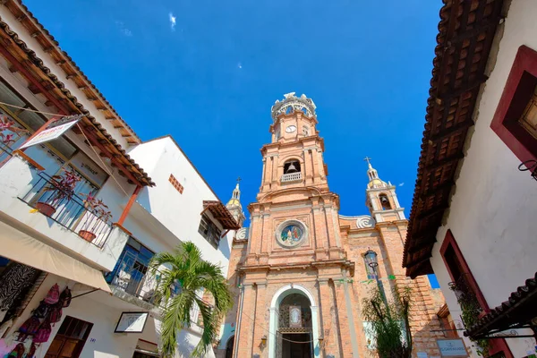 2018 Puerto Vallarta Mexico April 2018 Landmark Puerto Vallarta Church — 스톡 사진