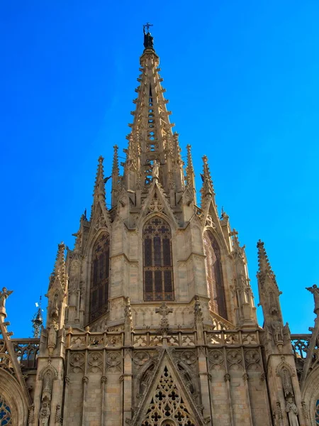 Catedral Barcelona Situada Corazón Del Histórico Barrio Las Ramblas — Foto de Stock