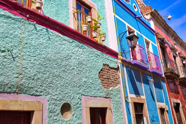 Guanajuato Meksyk Malownicze Ulice Starego Miasta — Zdjęcie stockowe