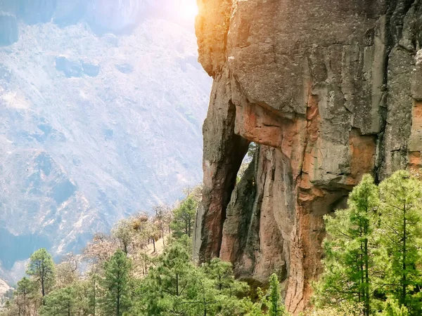 México Paisagens Panorâmicas Famoso Cantão Cobre Barranca Del Cobre — Fotografia de Stock