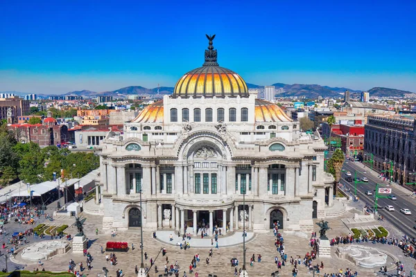 Ciudad México México Diciembre 2018 Palacio Bellas Artes Parque Central — Foto de Stock