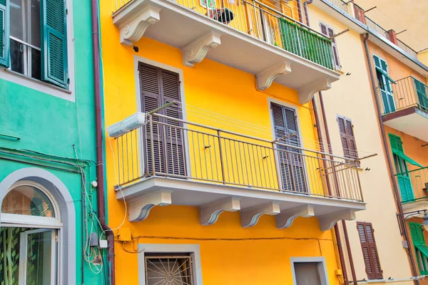 Manarola Coloridas Calles Pintorescas — Foto de Stock