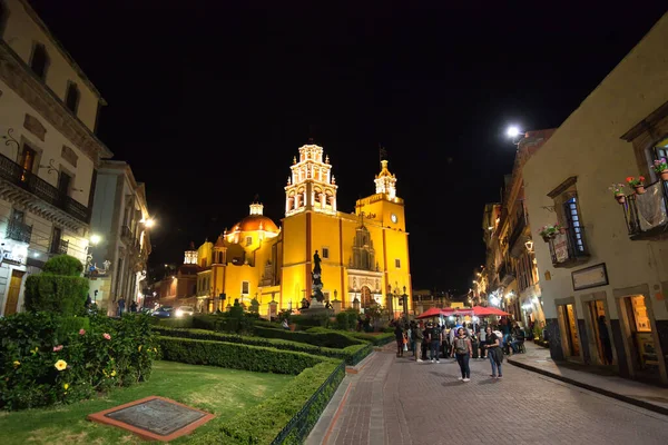 Guanajuato México Abril 2018 Famosa Basílica Nuestra Señora Guanajuato Basílica —  Fotos de Stock