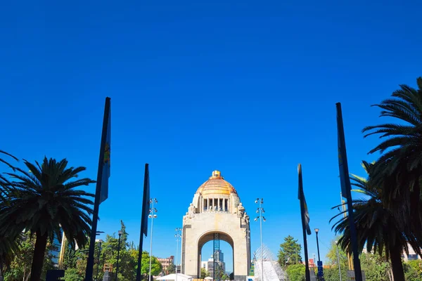 Mexico Mexico City Aralık 2018 Mexico City Finans Merkezi Paseo — Stok fotoğraf