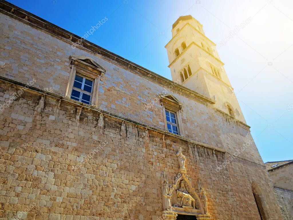 Streets in historic center, Dubrovnik , Croatia
