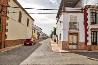 Bobadilla, Endülüs, İspanya-24 Ekim 2017: Bobadilla caddeleri