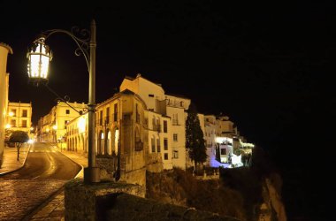 İspanya, Ronda 'daki Puente Nuevo Köprüsü 