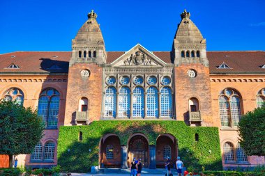 Kopenhag, Danimarka-2 Ağustos 2018: Kopenhag Yahudi Müzesi