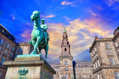 Kopenhag 'daki Christiansborg Sarayı