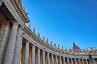 Vatikan yakınlarındaki Roma 'daki St. Peter Bazilikası