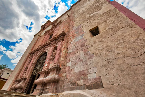 Guanajuato Templomok Történelmi Belvárosban — Stock Fotó