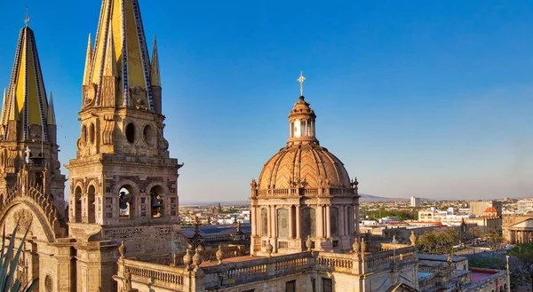 Monument Guadalajara Cathédrale Centrale Cathédrale Assomption Notre Dame Dans Centre — Photo